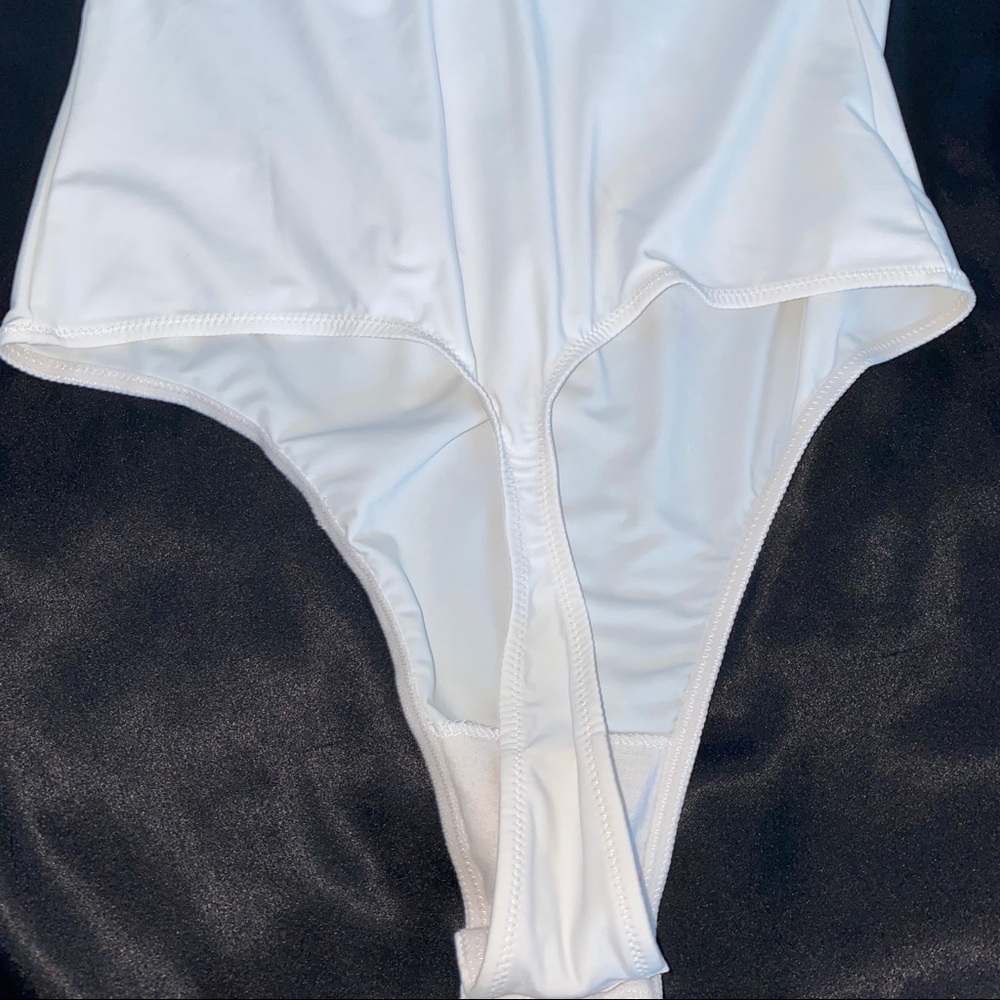 Large NEW DREAM ANGELS Embellished Scoop Bodysuit teddy - Picture 10 of 13